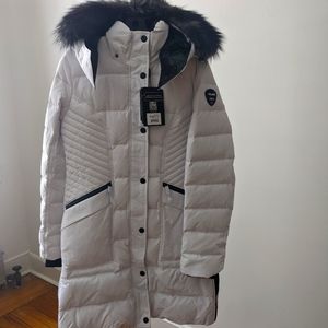 PAJAR Fox fur-trim down jacket